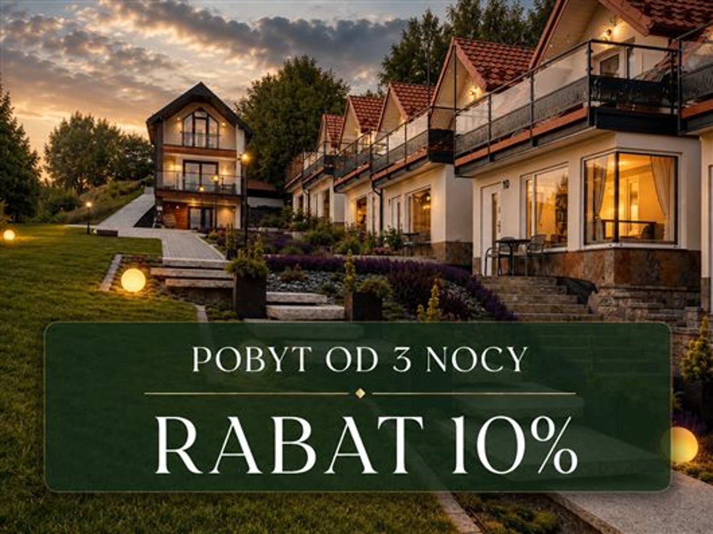 Pobyt od 3 nocy – rabat 10%